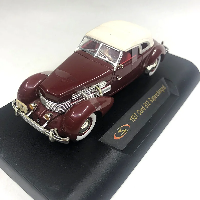 Фирменный 1:32 1937 шнур 812 суперзаряженный игрушечный автомобиль игрушки для детей литая модель автомобиля подарок на день рождения