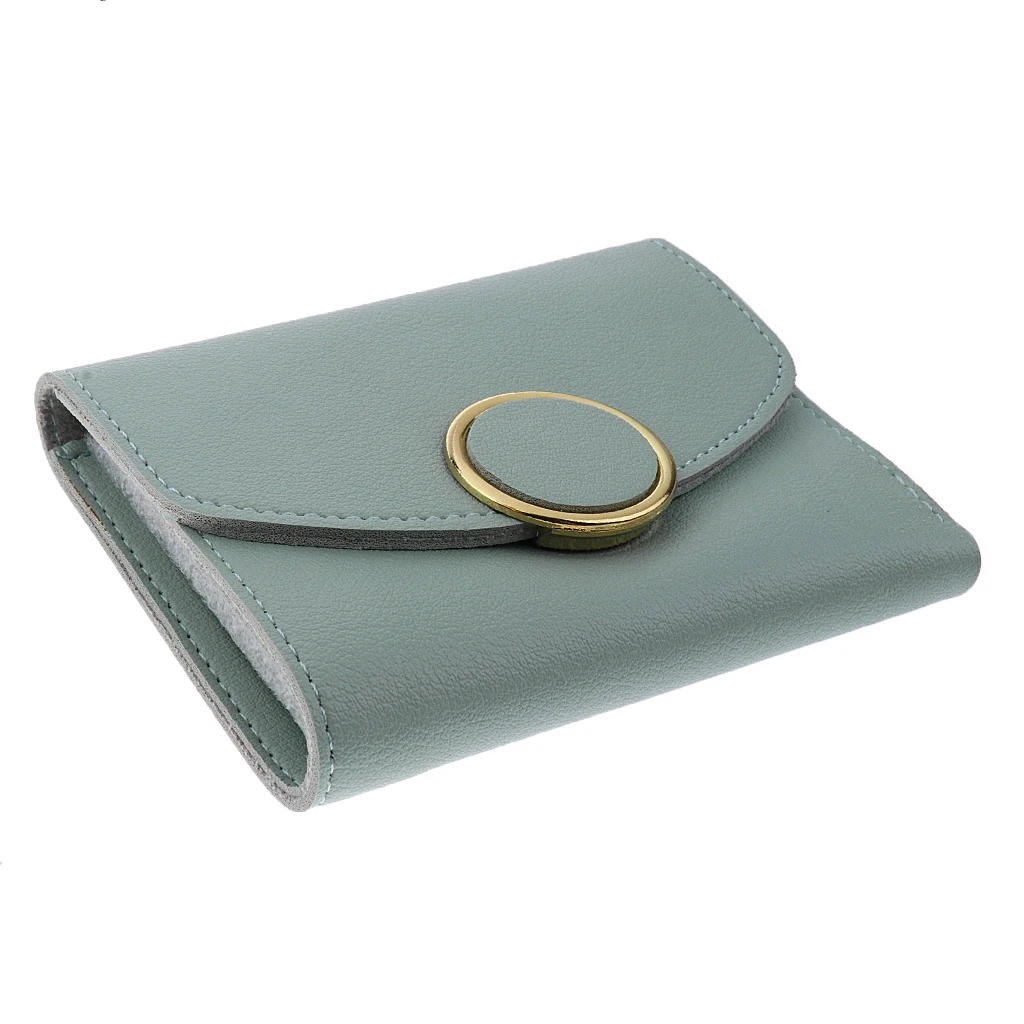 

Women Small PU Leather Trifold Wallet Clutch Checkbook Wallets Purse for Women