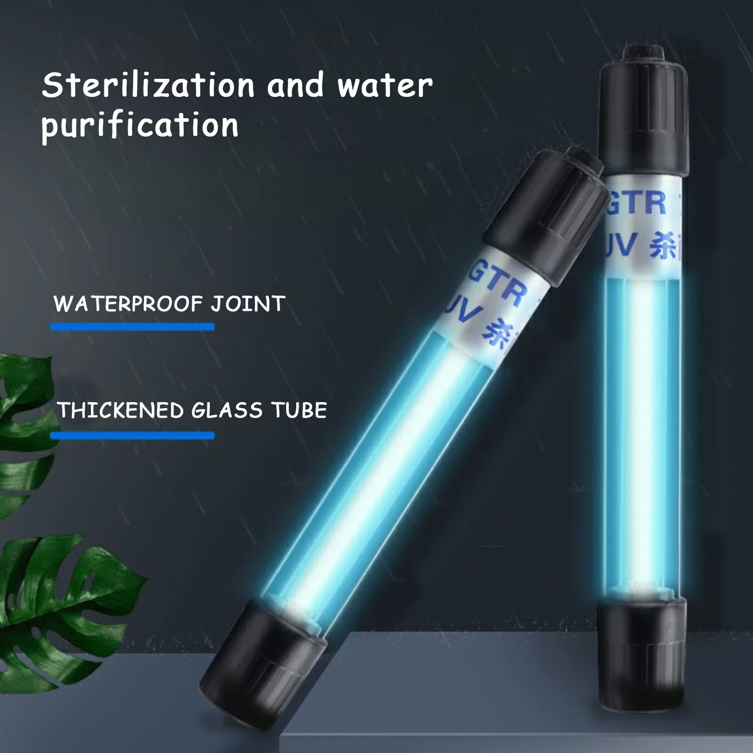 Аквариумные УФ светильник удаления водорослей трубки s погружной стерилизации