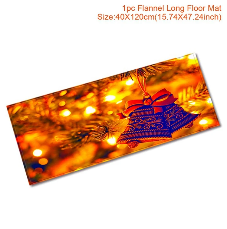 flannel carpet 13 Санта-Клаус, украшение для туалета, Рождественское украшение, подарок, Рождественское украшение для дома, Рождество, Год, декор - Цвет: flannel carpet 13