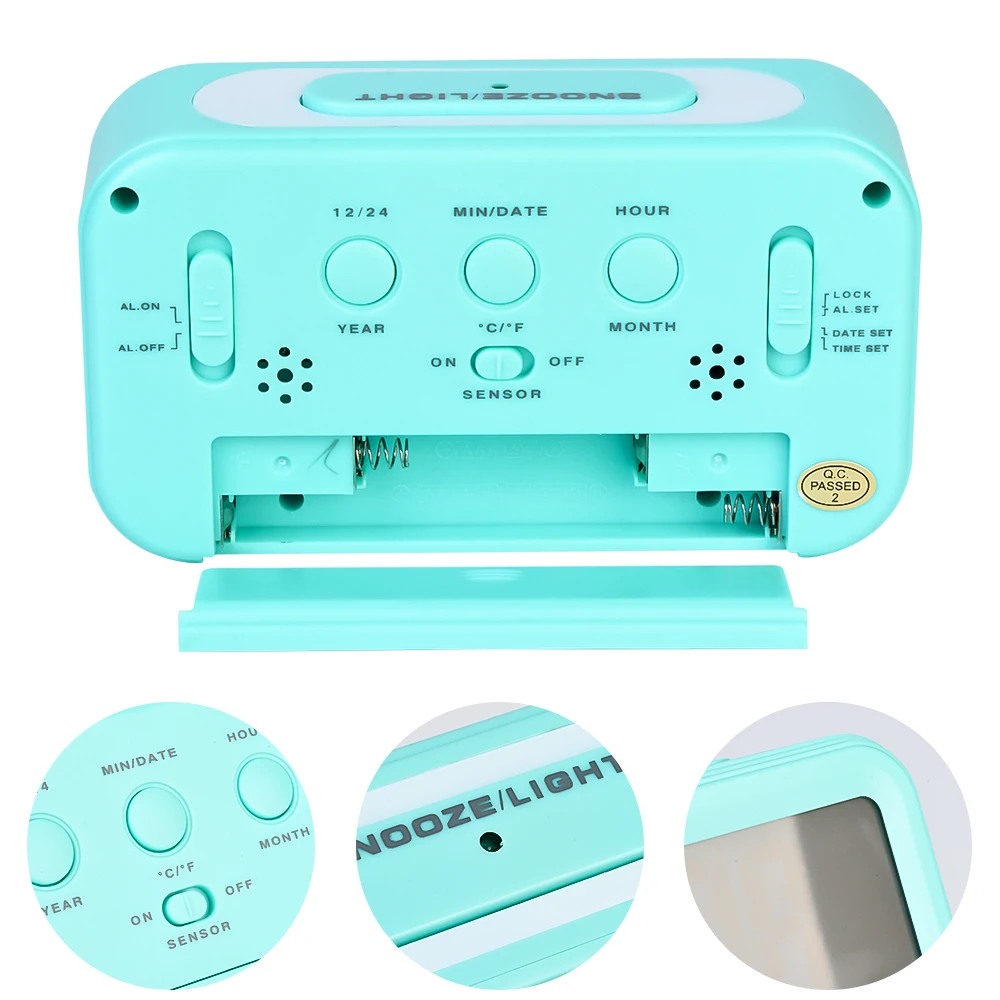 Многофункциональный цифровой будильник DIDIHOU со светодиодной подсветкой и