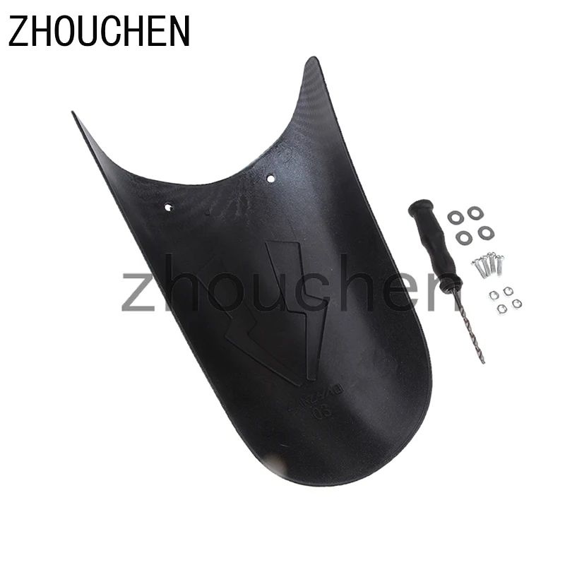 Углеродное волокно мотоцикл переднее колесо брызговик грязезащитный удлинитель