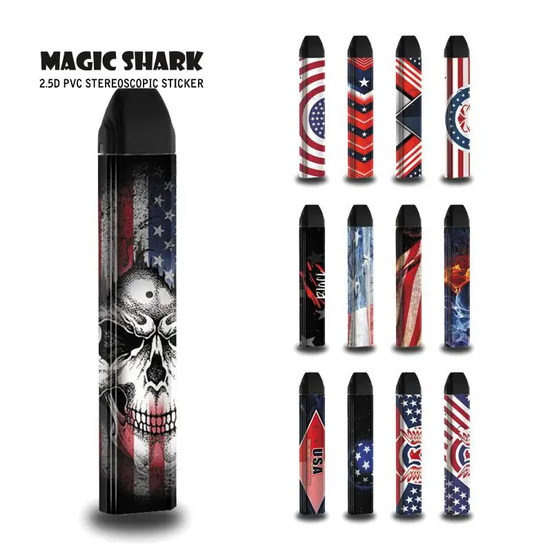 Волшебная Акула череп Черная пятница Флаг США ПВХ водонепроницаемый ультра