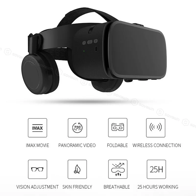 

Original Z5 Update BOBO VR Z6 3D Glasses Virtual Reality Binocular Stereo VR Headset Helmet For iPhone Android