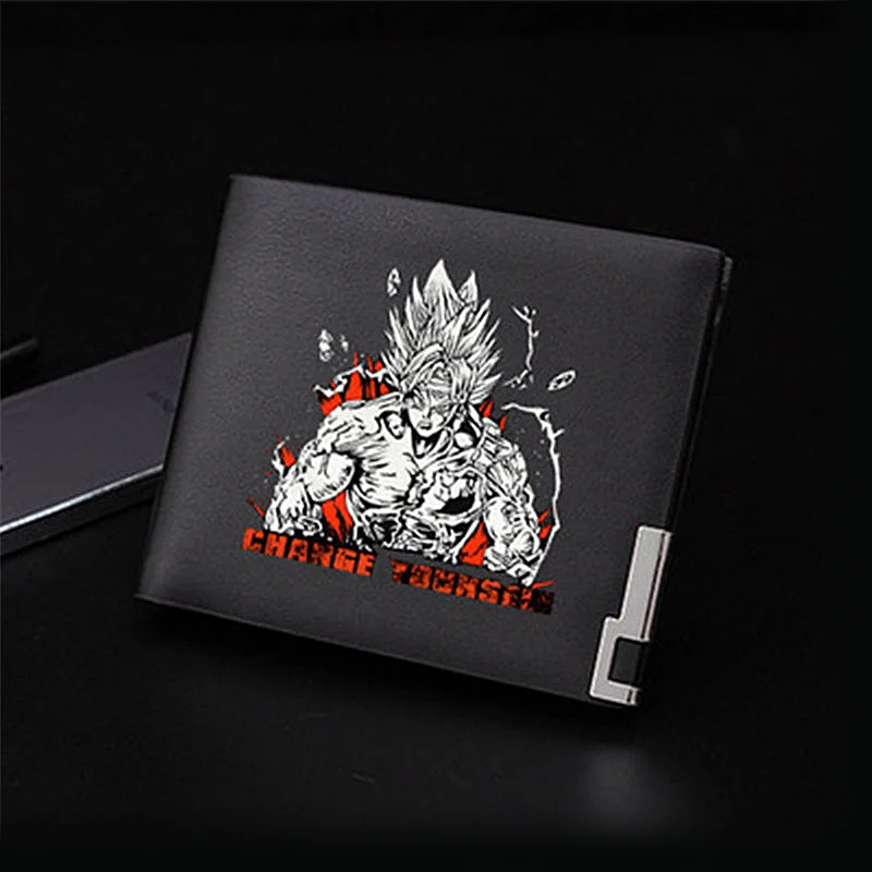 Style-3 Аниме Billetera Dragon Ball z кошелек Goku короткий кошелек для девочек и мальчиков кошелек из искусственной кожи для подростков студентов мужчин и женщин - Цвет: Style-3