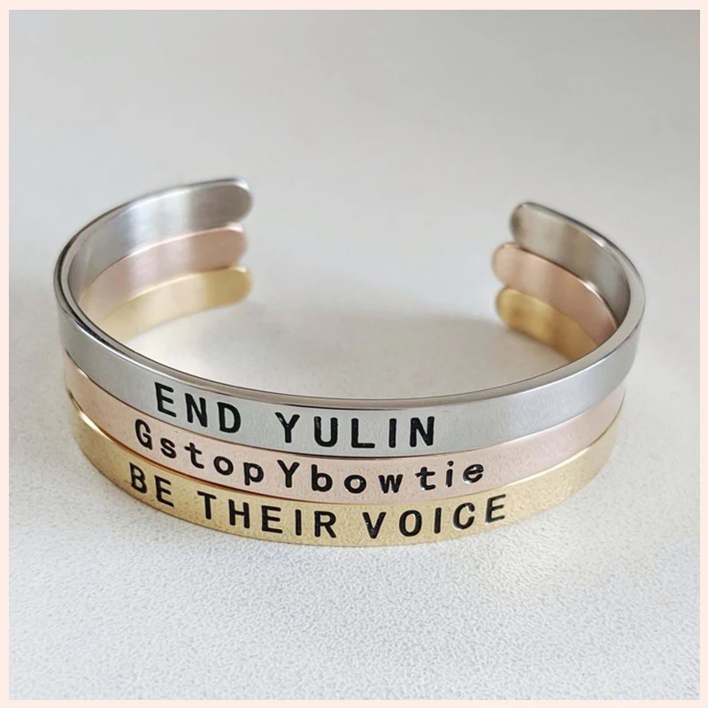 MANBU New fashion Custom bangles for women 925 sterling silver bracelets Engraved name letters trendy jewelry gift | Украшения и