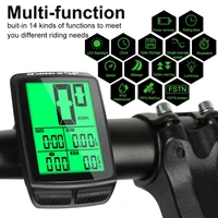 waterproof bicycle computer wireless backlight mtb bike cycling odometer stopwatch speedometer watch led digital rate code table
