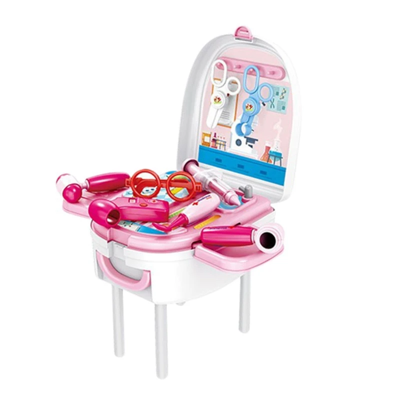 

Детские игрушки Рюкзак Детские ролевые игрушки имитация красоты ролевые игры коробка для переноски игровой набор