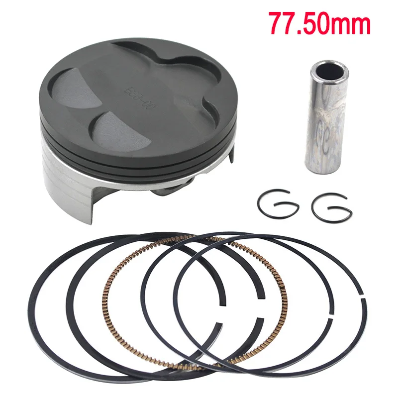 77.50mm Piston Kit Motorcycle STD~+100 77mm~78mm Piston Rings Kit For YAMAHA YZ250F WR250F YZ250 WR250 YZ WR 250 F 250F 2003 2004 5NL-11631-10-00 - Цвет: 77.50mm Piston Kit