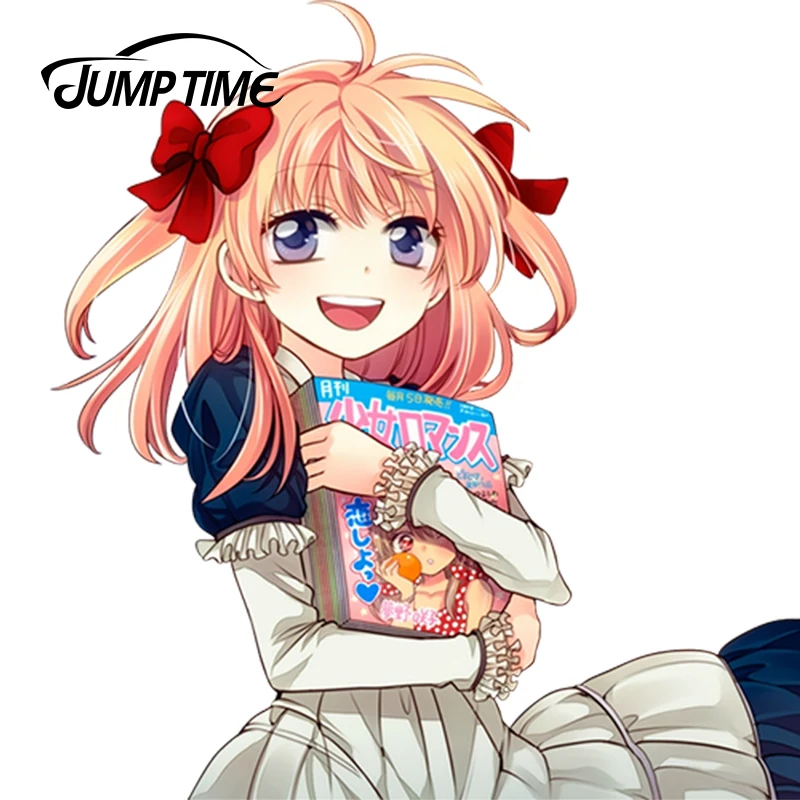 Автомобильная наклейка JumpTime 13 см x 12 4 Аниме Сакура Чио виниловая пленка Kawii Beauty