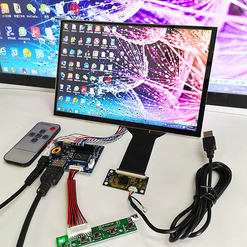 Сенсорный модуль kit1280x800 10 1 дюймовый дисплей IPS HDMI ЖК автомобильный Raspberry Pi 3