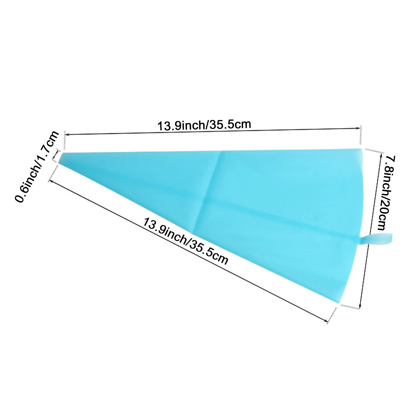 Disposable Pastry Bag 50 Pieces 14 Inch Thick Icing Piping Decorating Bags DIY Cake Cookies Candy Cupcakes Royal Frosting |