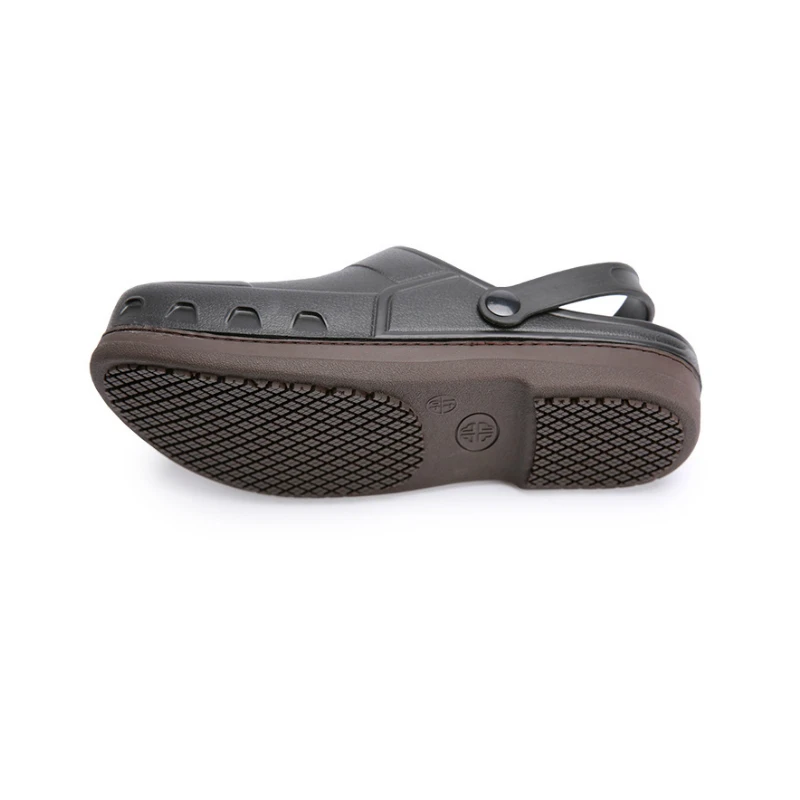 

Top Quality Kitchen Men Chef Shoes Non-slip Waterproof Oil-proof Safety Shoes Resistant Cook Work Kitchen Clogs Flat Sandals Men
