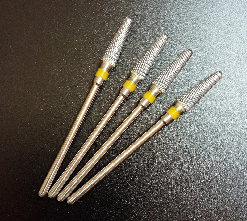 In stock! New design carbide nail drill bit electric nail file drill bit coarse carbide drill 3/32'' 602801 high quality