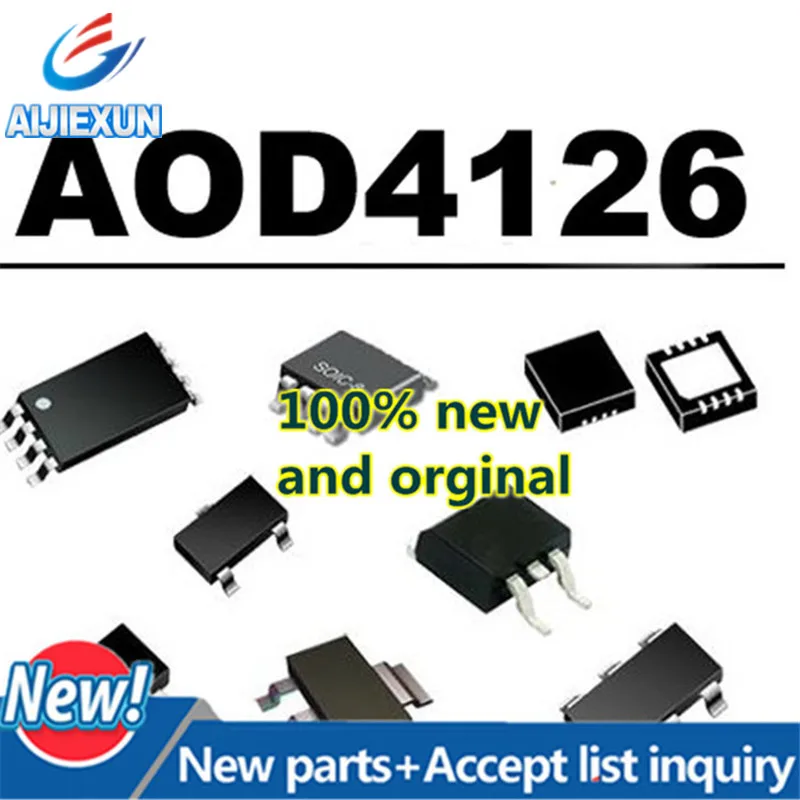 10Pcs 100% New and original AOD4126 D4126 MOS 100V N-Channel MOSFET large stock