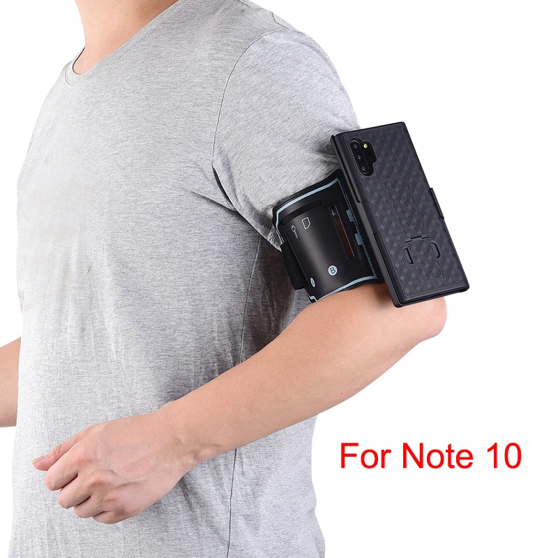 Note 10 Armband Спортивный нарукавный браслет, чехол для samsung Galaxy S10 5g S10+ Plus S10E Note 8 9 10+ чехол, держатель для телефона для спортзала и бега, нарукавный чехол - Цвет: Note 10 Armband