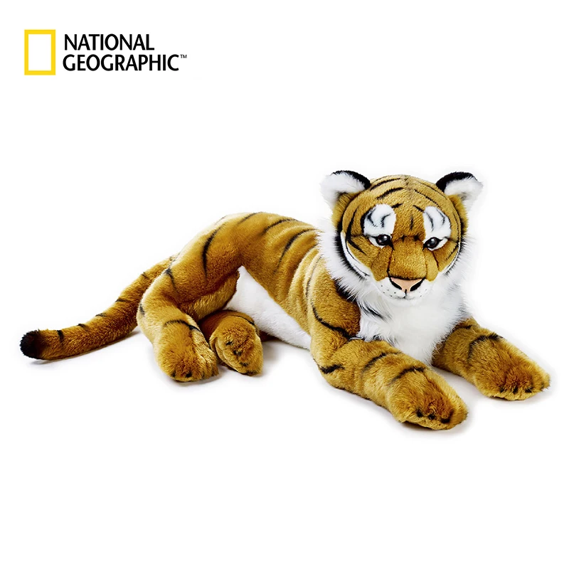 National Geographic 22 &quotТигр kawaii мягкие плюшевые животные игрушки для мальчиков и девочек