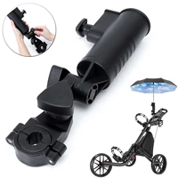 universal adjustable rotatable umbrella holder with 3 size clips stand for buggy baby stroller pram golf cart fishing cycling