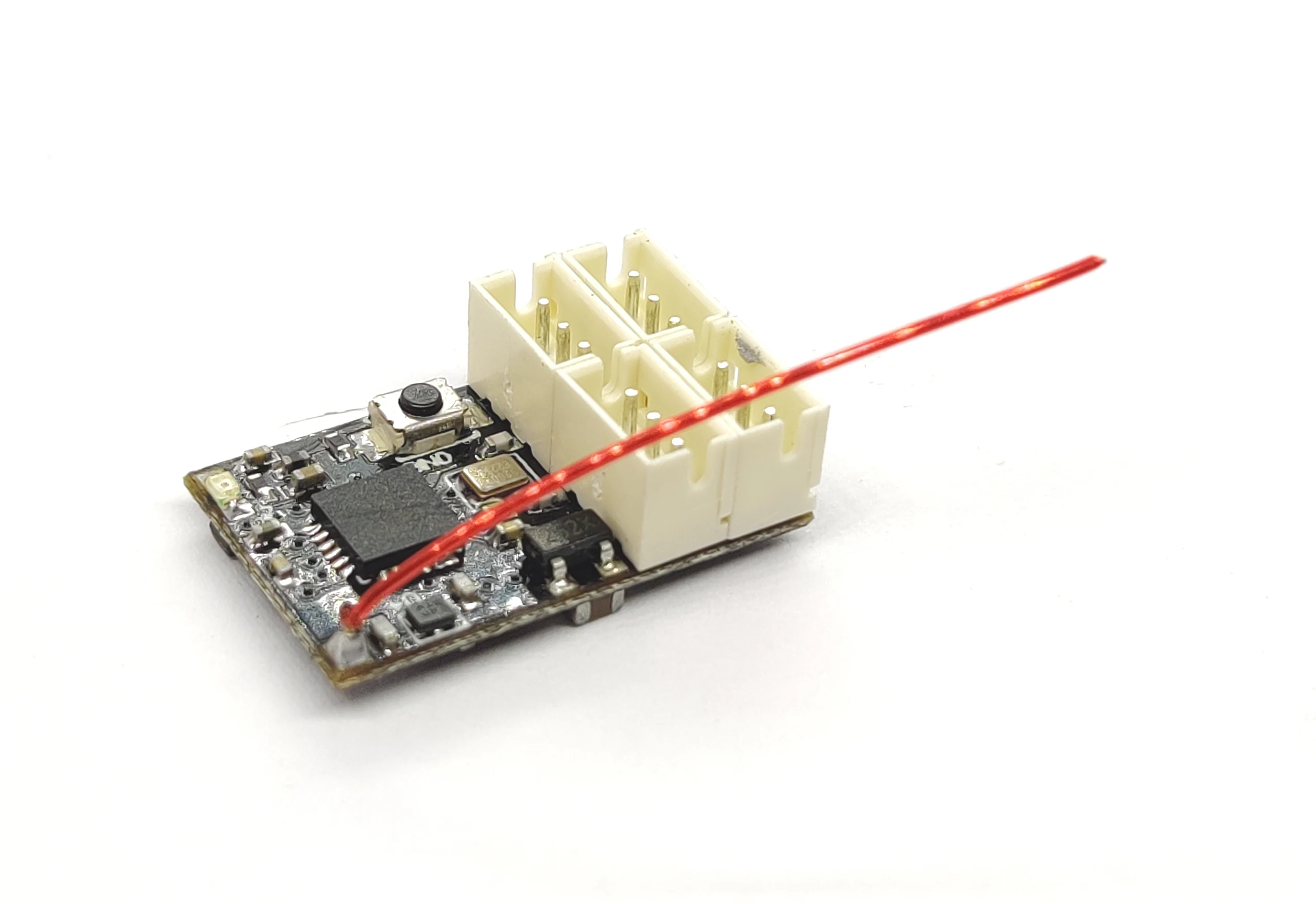 Dasmicro 2 4 GHz совместимый AFHDS3 Micro 4CH приемник для FLYSKY Noble NB4 DM Запчасти гоночных