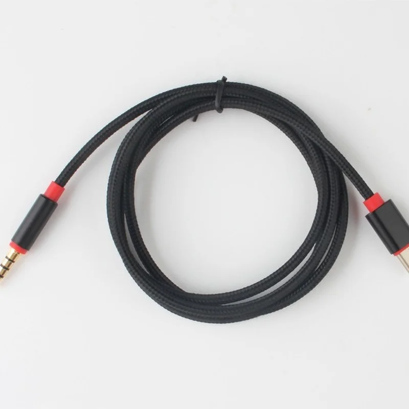 USB аудио кабель Type-C мужской на 3,5 мм автомобильный адаптер для преобразования Huawei Honor P20 Xiaomi.