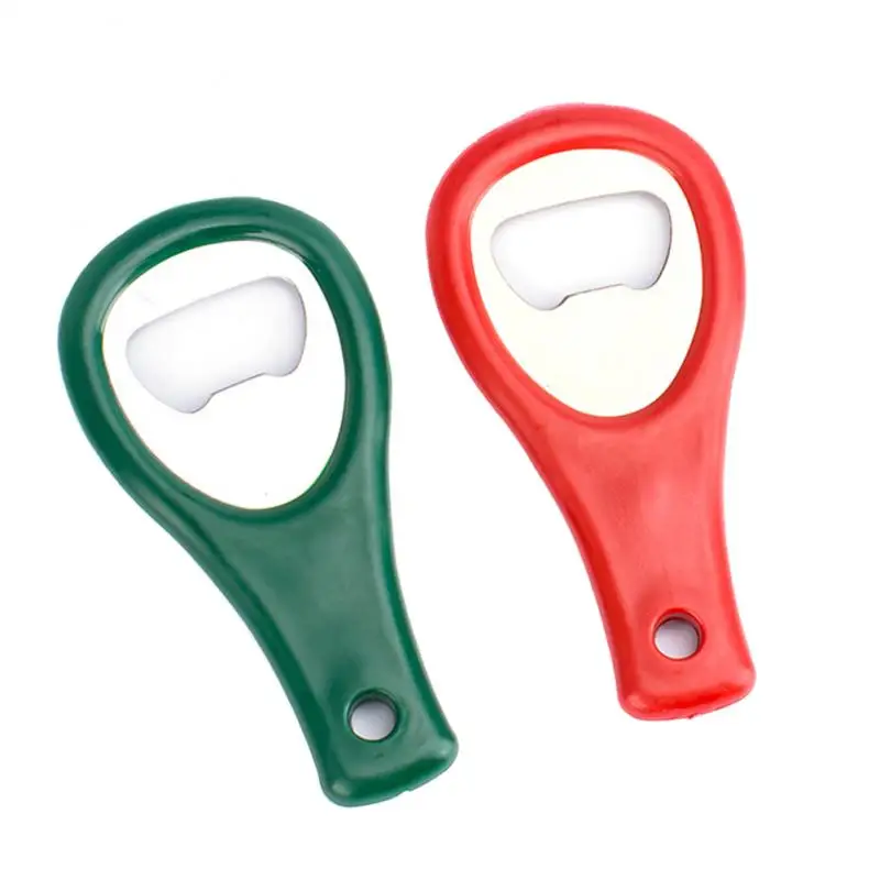 

1 PCS Mini Tennis Racket Beer Bottle Opener Tool Gadgets Accessories Cool Ring Keychain Corkscrew Color Random