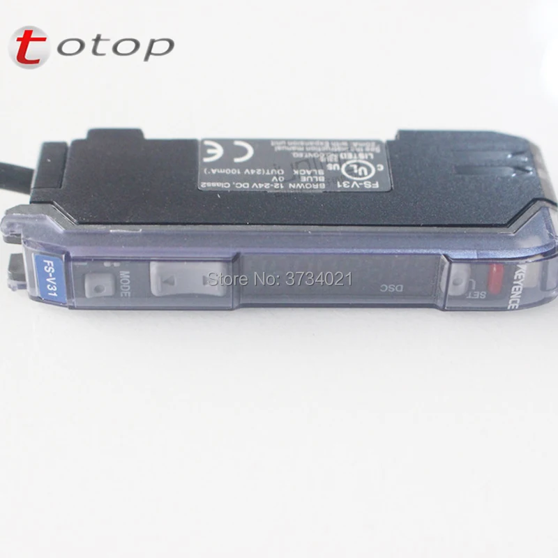Keyence FS-V31 цифровой волоконно-оптический датчик выход тип NPN 12-24VDC