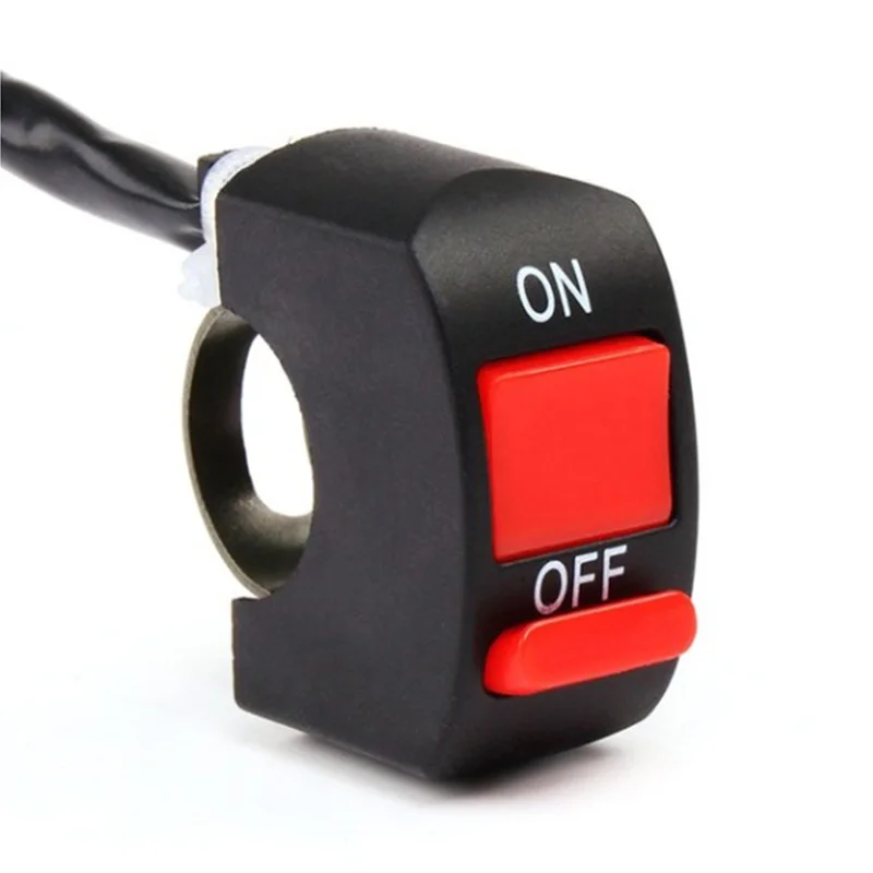 

Motorcycle electric vehicle refit double flash switch bibcock hand put out warning lights color lights headlights switch on