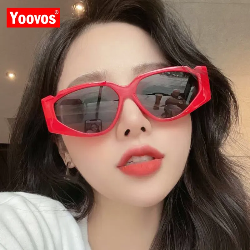 

Yoovos 2021 Sunglasses Women Cateye Women Sunglasses Sun Glasses Brand Designer Classic Female Fashion Eyewear Oculos De Sol