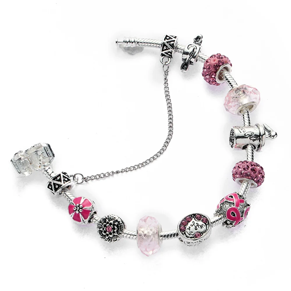 

GB001 Spot Girl Bead Bracelet DIY Valentine's Day Gift Ball Jewelry