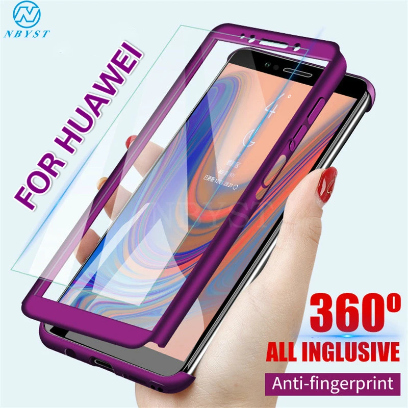 360 Полный корпус чехол для Huawei Honor 8A 8S 8C 8X 9S 9C фотоаппаратов моментальной печати 7S 7X