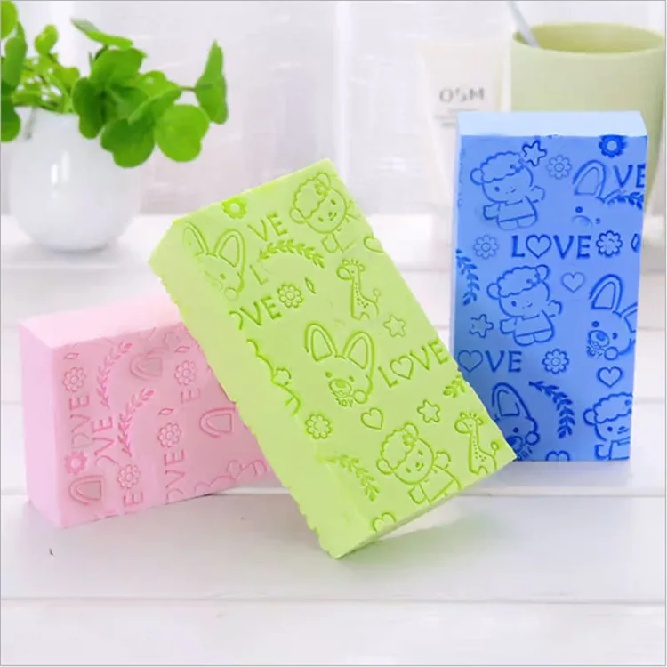 1PC Magic Sponge Exfoliating/Exfoliating Body Massage Clean Shower Brush Bath Tool Children Bathroom Adult | Красота и здоровье