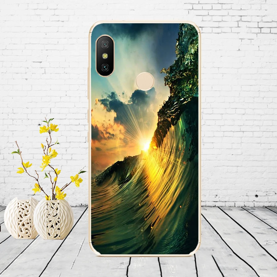 K9 Силиконовый чехол для Xiaomi mi A2 LITE, чехол с полной защитой, мягкая задняя крышка из ТПУ, чехол для телефона s для Xio mi A2 LITE, бампер - Цвет: K9