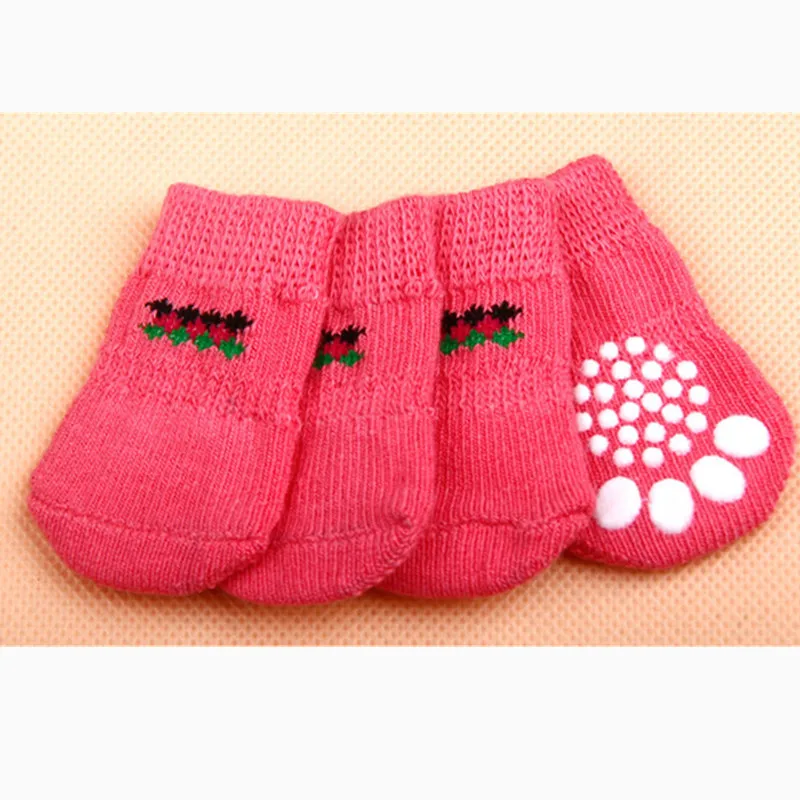 4 шт. хлопковые носки для домашних животных несколько цветов|Носки собак| |