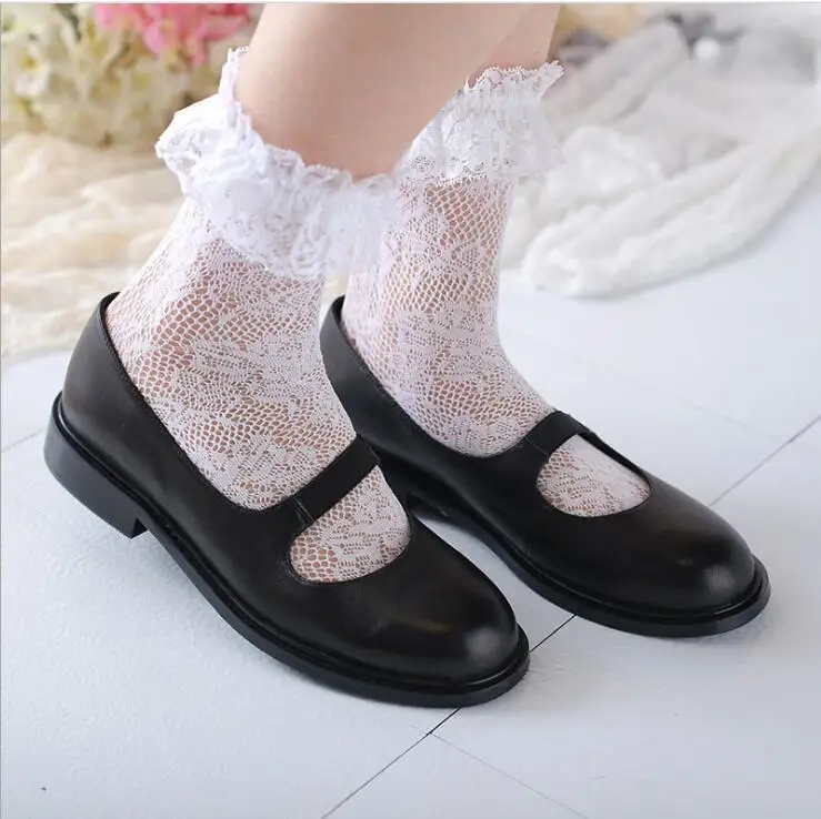 Кружевные носки без пятки Носки для костюмированной вечеринки в стиле аниме