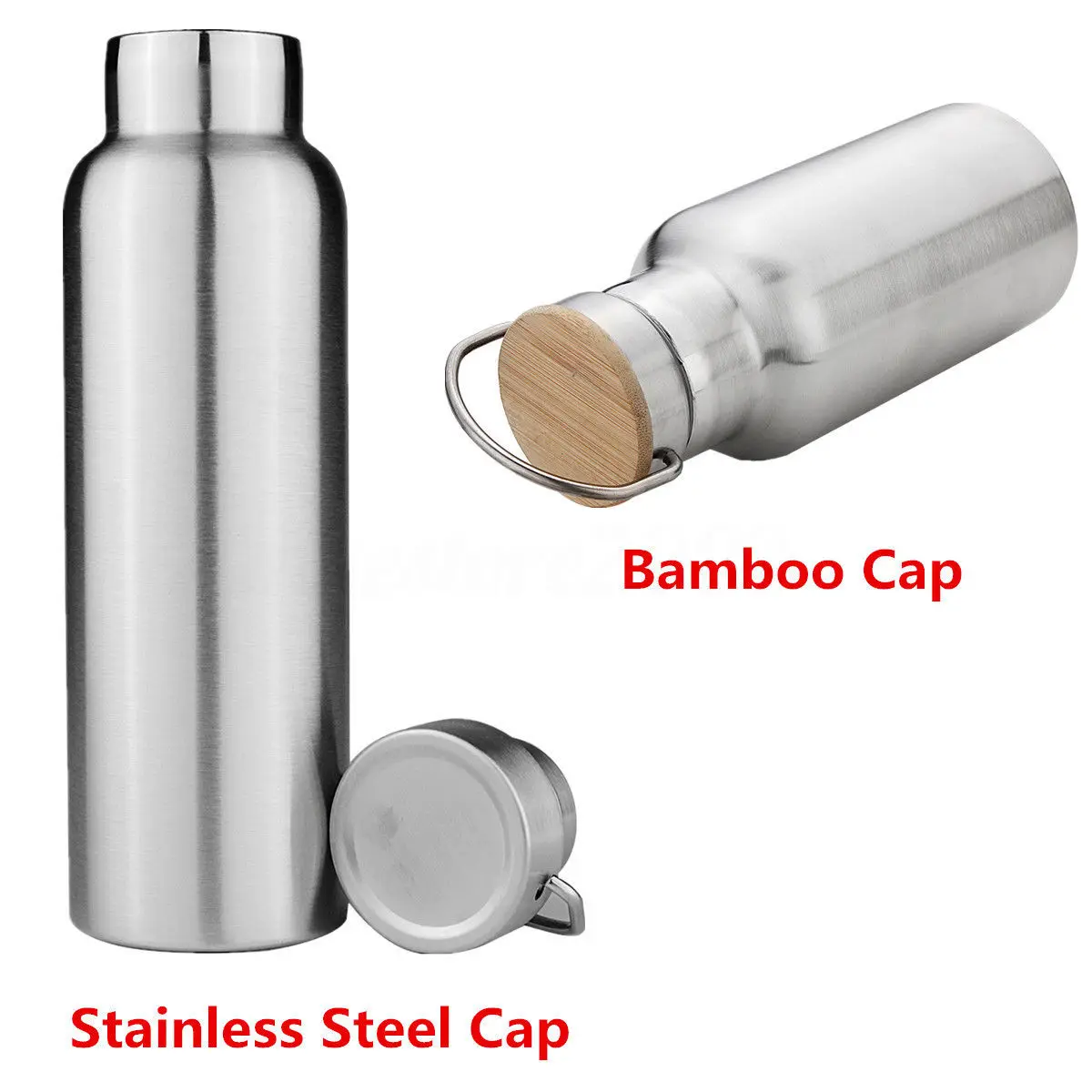 Бамбуковая бутылка для питьевой воды с широким горлышком 350/500/750 мл|Бутылки воды| |