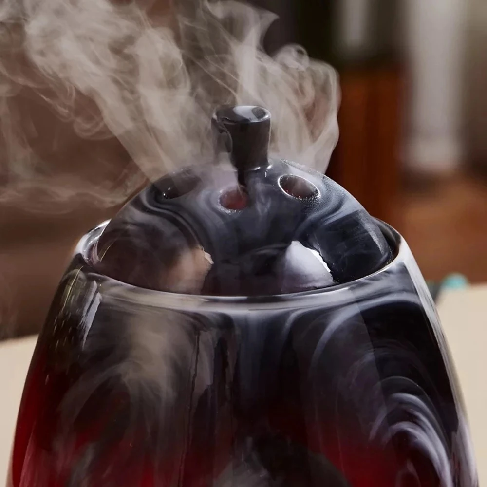 Aroma Diffuser Ultrasonic Burner Multi-function Colorful Ink Wind Aromatherapy Humidifier Air Freshener for Home Decor Bedroom