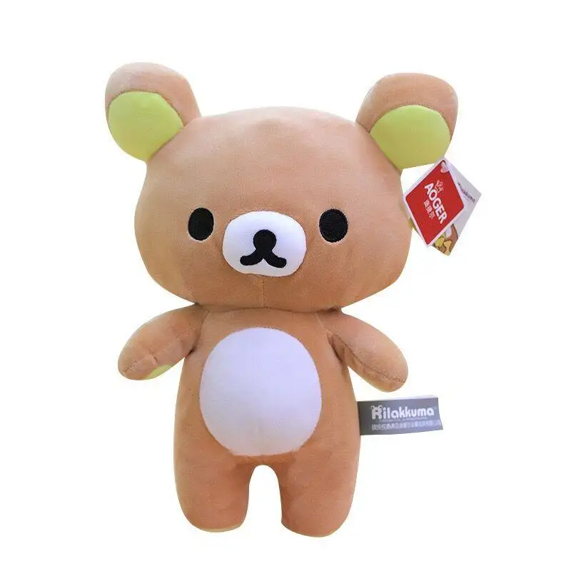 Милая Клубника Rilakkuma Медведь Тедди брелок плюшевая кукла аниме мягкая подвеска