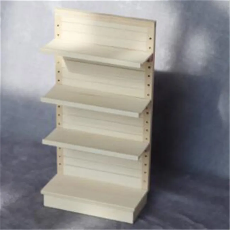 

1:12 Scale Wooden Dollhouse Miniature Supermarket Shelves for Food Drink Display Furniture Bedroom scene decoration 8.1*4.1*16.1