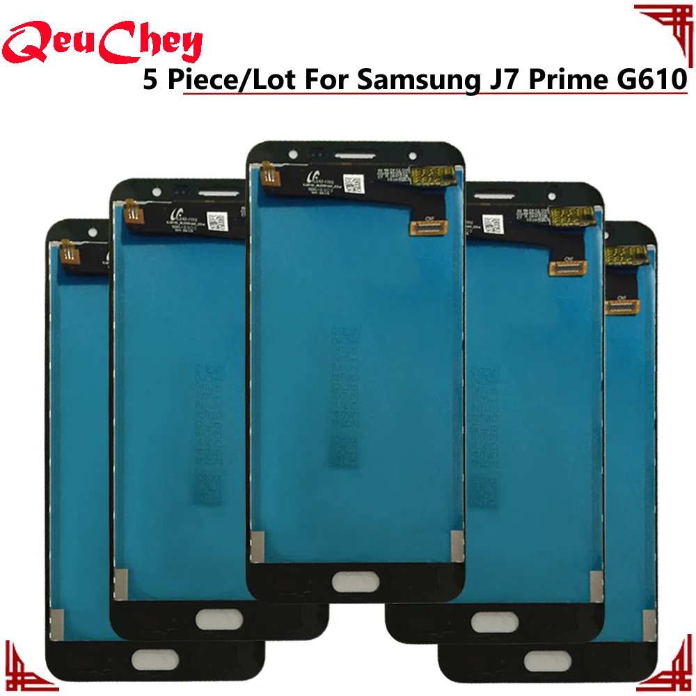 Оригинальный ЖК-дисплей 5 шт./лот для Samsung Galaxy J7 Prime 2016 J7P G610 G610F сенсорный экран
