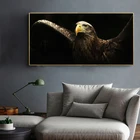Современное животное, искусство стен, холст, живопись орла, расширительные крылья, картины для гостиной, домашний декор, без рамки