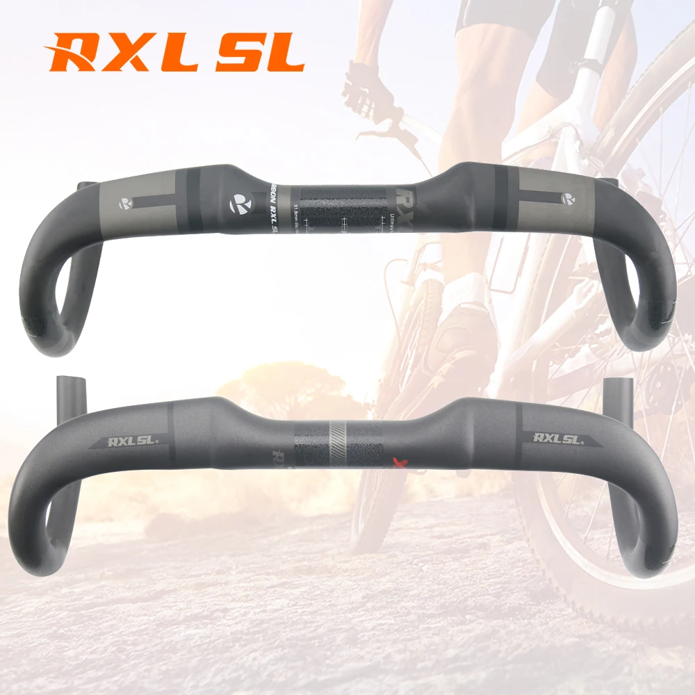 

Road Bike Handlebar 31.8mm Drop Bars RXL SL Bicycle Handlebar UD Matt Carbon Handlebar Road Bike 400/420/440mm Carbon Handlebars