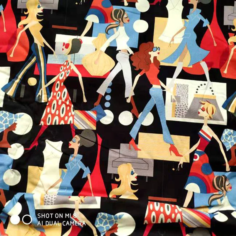 Новое платье хлопковая ткань красивая модная одежда для девочек показ пошив