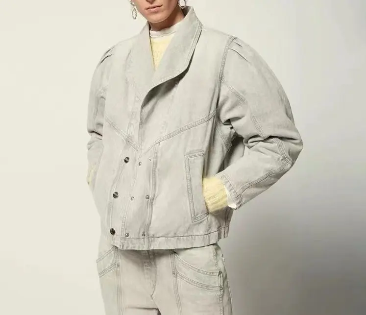 

Женская куртка, новинка осень-зима 2021, Короткая свободная джинсовая куртка, женская джинсовая куртка