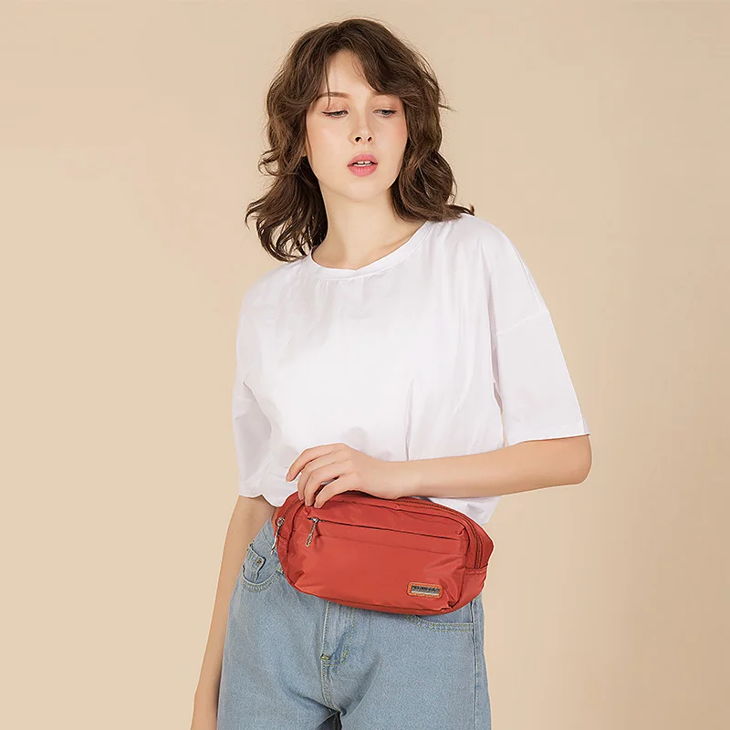 Fouvor женские спортивные маленькие поясные сумки с карманами повседневная женская