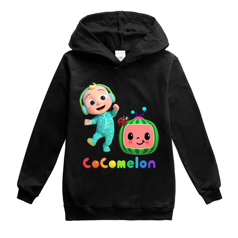 

Girls Jackets Cocomelon Hoodies Sweatshirt Baby Cocomelon Clothing Girl Spring Autumn Jacket Coat Kids Casual Hood Outwear