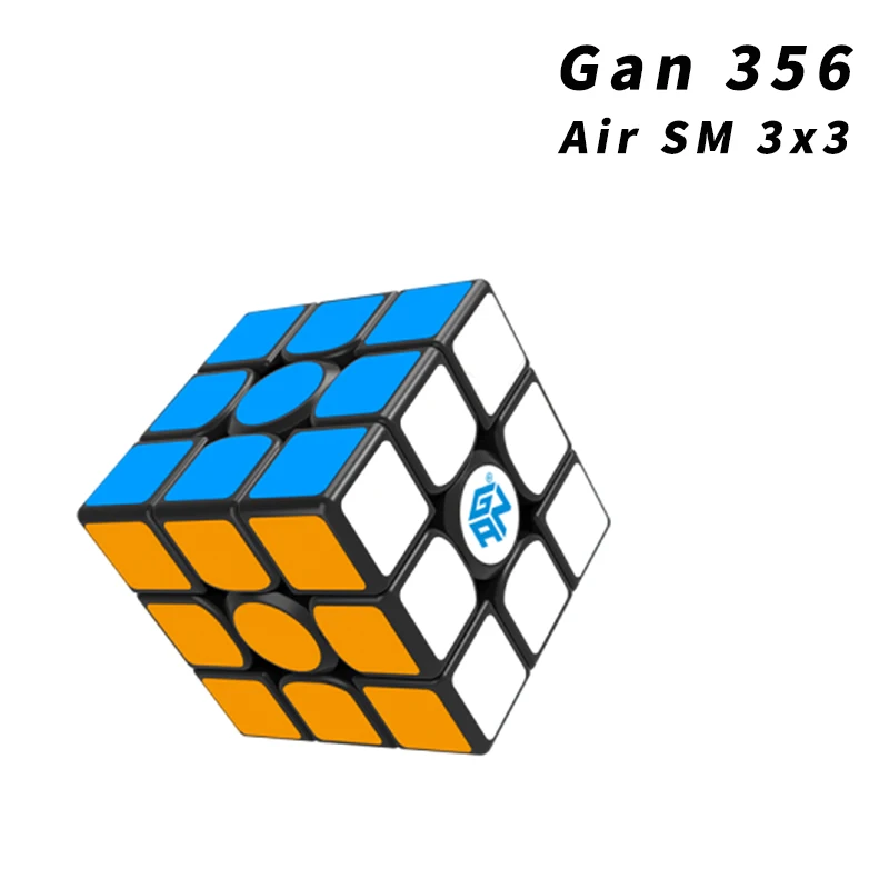 Ган 356 воздушный SM 3x3 черный магический куб Air Магнитный 3x3x3 Скорость gans Sm