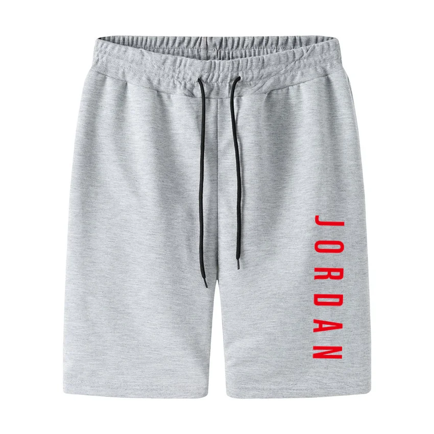 

Men's summer shorts Jordan---23 sports pants + size solid color drawstring shorts fitness five-point pants jogging sports pant