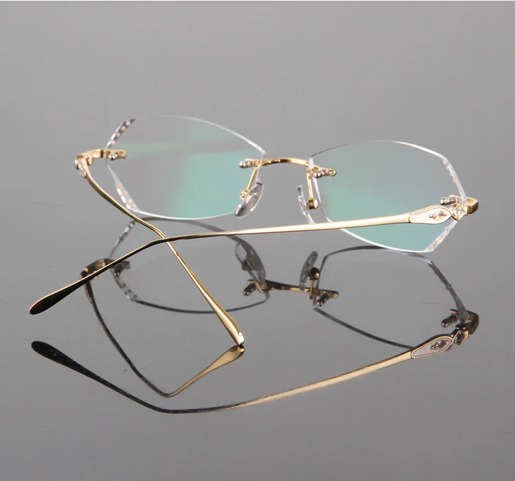 Очки без оправы по рецепту очки титановая оправа женские оптические