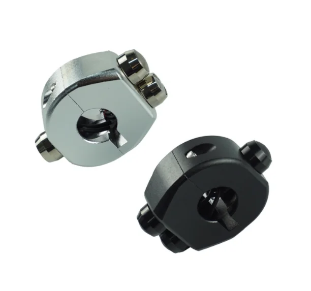 

25mm 22mm Aluminum CNC Motorcycle Handlebar Mount Headlight Fog Light Horn Brake ON / OFF Start Kill 3 Button Switch