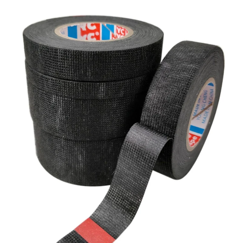 15 м черный трансформатор Электрический провод изоляция самоклеящаяся лента